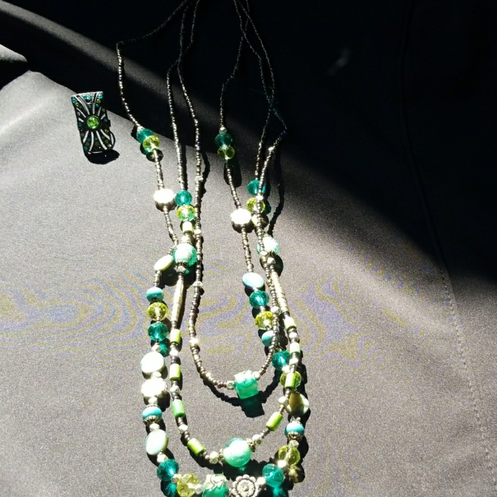 Necklace & ring combo